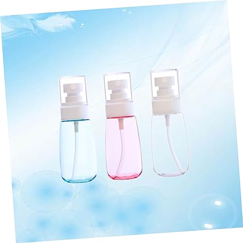 Beatifufu 3pcs Eco-friendly Spray Bottles Pump for Travel Sunscreen Toiletries Portable