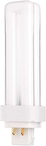 Miniatura 3 de Satco S8332 4100K - Tubo de 4 pines G24q-1 base T4 de 13 vatios para balastos electrónicos y de atenuación, color blanco frío