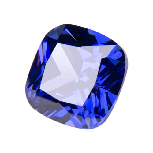 SaiDian 1 Pcs Blue Tanzanite Stones Loose Gemstone for Women Jewelry Making Ring Necklace Beads Bracelet DIY Craft Making