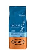Bristot Decaf Ground Espresso – Medium Roast Italian Coffee – Smooth & Bold Flavor – For Moka, French Press and Filter - 8.8 oz (250g)