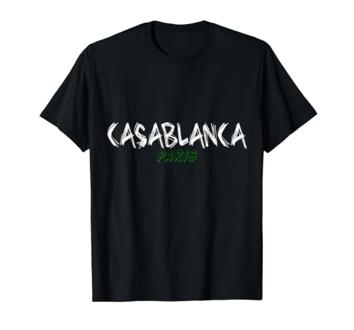 Casablanca T-Shirt, Men, Black, 3X-Large