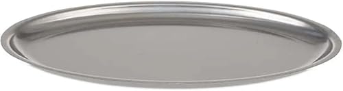 Miniatura 6 de Soro Essentials - Plato ovalado de acero inoxidable de 11.5 x 8 pulgadas - Platos de servir para aperitivos, platos para servir aperitivos, platos