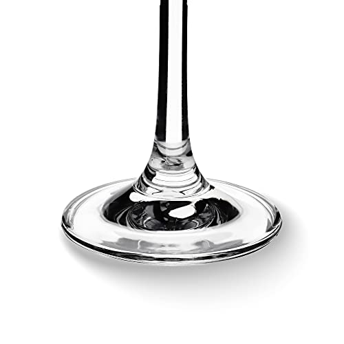 Kadax Wodkagläser mit Stiel, 60ml, 6er Set für Wodka und Likör