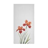Irisblüten Süß Handtuch 40X70Cm Weiches Handtücher Leichtes Gesichtshandtücher Für Urlaub...