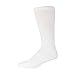 120 Pairs of Men's Cotton Diabetic Neuropathy Crew Socks (White, Shoe Size 8-11 US)