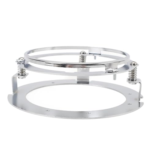 Universal 5.75in Iron Headlight Mounting Bracket, Stable Fixation, Built in Spring Design for Most Cars and Motorcycles