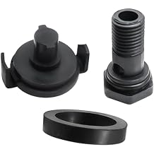 45285-3B010 Transmission Oil Level Drain Plug with Gasket Compatible with Hyundai Kona Tucson Sonata for Kia Optima Sorento, Sportage, Telluride Replace 45286-3B010