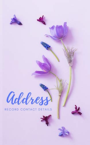 Adressbook: Tabbed in Alphabetical Order, Perfect for Keeping Track of Addresses, Email, Mobile, Work & Home Phone Numbers, Social Media & Birthdays