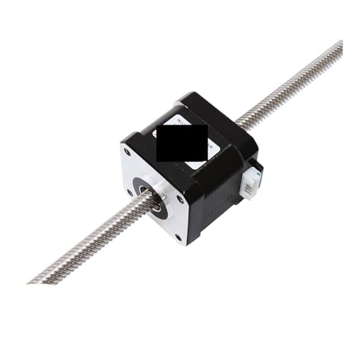 Moteur pas à pas à vis mère T8*14 NEMA17 traversant 42HA40 de 450mm avec couple 40N.CM