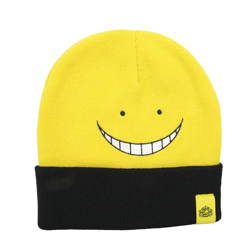 ABYSTYLE - Assassination Classroom Koro Beanie, Yellow, One size