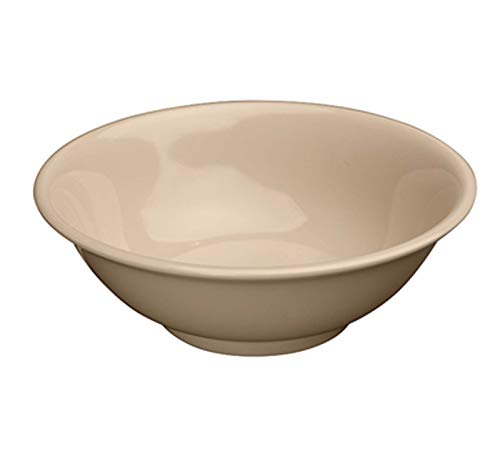 Winco 32 oz Tan Commercial-Grade Melamine Rimless Serving Bowl (Pack of 12) by Winco - Used condition - US$21.11