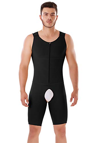 Faja Mia Body Shaper For Men Slimming Compression Garment And Post Surgical Shapewear (Black, Large) #TOP4