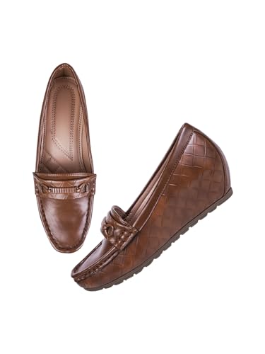 Image of TRYME Trending and Comfortable Voguish Fabulous Flat Bellies Slip On Wedges Loafer Casual and Formal for Womens and Girls