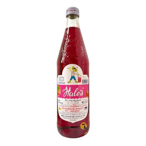 Strawberry Syrup (710ml) by Hales Blue Boy