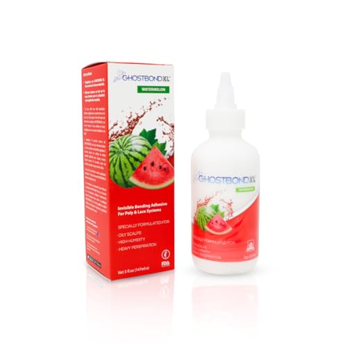 Pro Hair Labs - Ghostbond XL Coconut - Full Head Bond For Poly & Lace | Wig Glue Hair Adhesive Specially Formulated For High Humidity, Heavy Perspiration, And Oily Scalps - 1.3oz