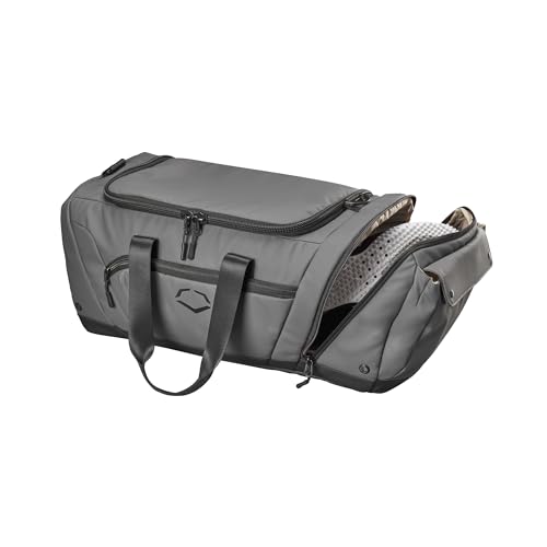 Sac de sport EvoShield entraînement anthracite compact et ultra résistant aux déchirures