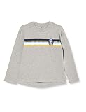 Bellybutton mother nature & me Baby-Jungen Langarmshirt T-Shirt, Gray Melange|Gray, 62