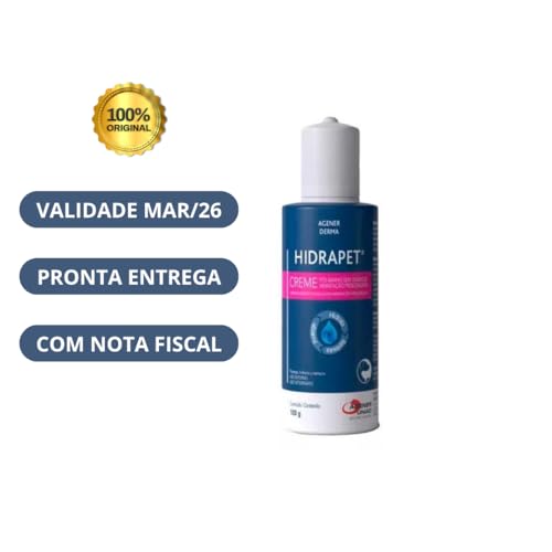 Shaampoo Dermogen 500ml + Hidrapet Creme 100g Cão Cães Gato Cachorro