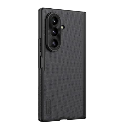 Image of Nillkin Case for Samsung Galaxy Z Fold 8 Ultra (8.0 inch Inch) Super Frosted Shield Fold Magnetic 180 Folding 360 Protection Black Color