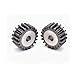 1M 13/14/15/16/17/18Teeth Gear Rack Spur Gear Machinery Industry 45 Steel CNC Pinion 1Pcs(5mm,1PC 15Teeth)