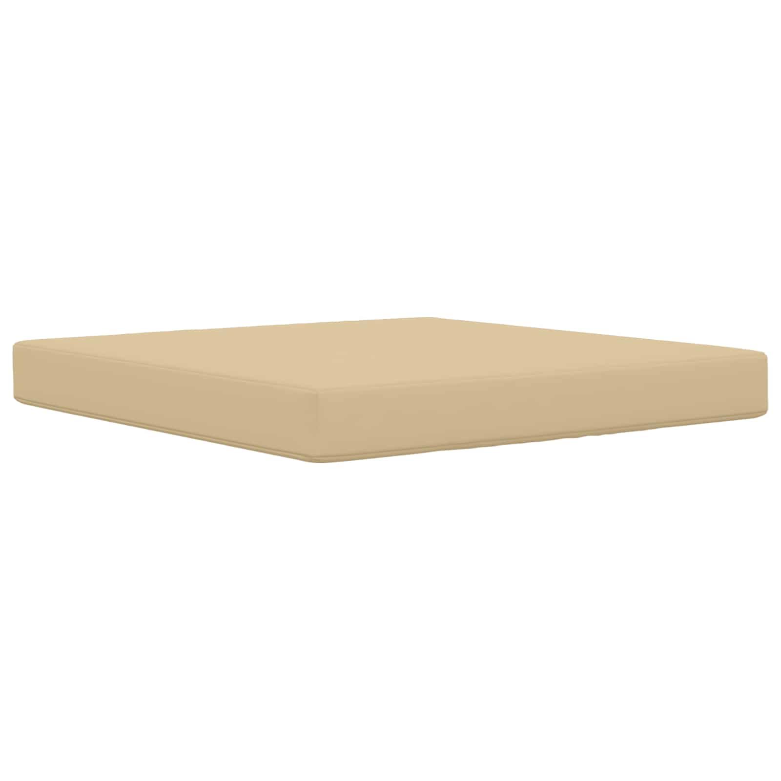 vidaXL Cuscino per Divano da Esterno 2 PCS Beige Poliestere Antifading