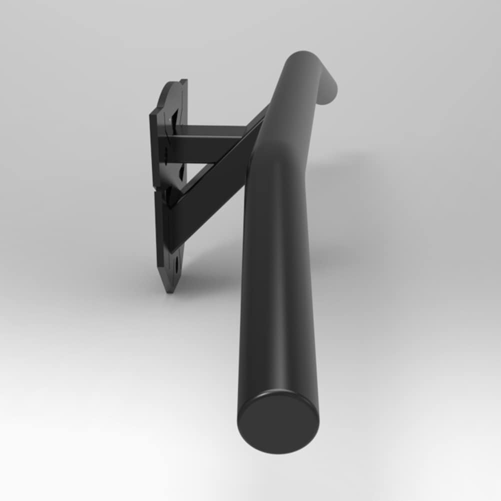 Wall Mounted Doorway Pull Up Bar, One-Piece Welded Steel Fitness Bar, Home Gym Strength Training Horizontal Bar,Safe Load 300kg
