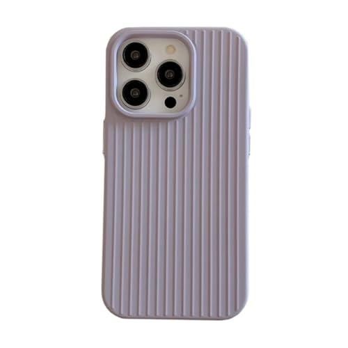 Coque silicone pour iPhone 12 Pro antichoc violette souple tendance