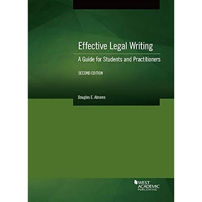 Effective Legal Writing