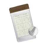 Tactical Notebook Covers Detachable Vinyl Checklists (Coyote Brown, 3