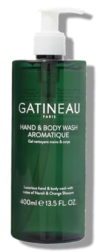 Gātíneāǖ Paris - Hand & Body Wash Aromatíque | Wake Your Senses With The Invigorating Neroli & Orange Blossom Fragrance | Skin is Left Feeling Refreshed and Soft | 400mL