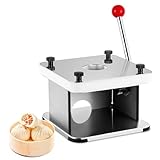 Meticuloso Baozi Maker Steamed Stuffed Bun Maker Dough Press Machine Manual Chinese Bun Making Machine for Cooking Delicious Baozi