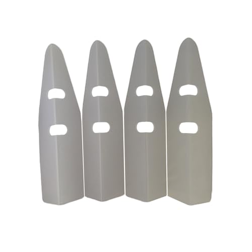 Game Room Guys 4 Translucent PinCab Pinball Machine Leg Protectors