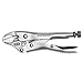 Teng Tools 5 Inch Plated, Round & Flat Power Grip Locking Pliers - 401-5
