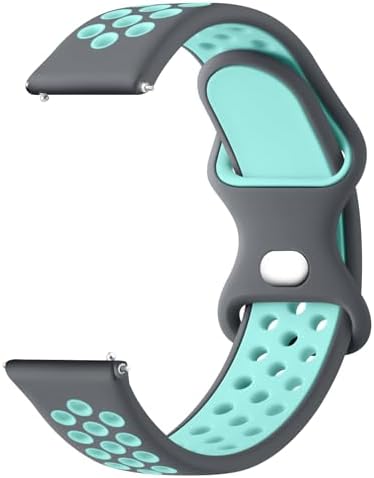 Vanjua 20mm Silicone Bands Compatible for IFOLO Smart Watch Band, Quick Release Soft Sport Replacement Strap for IFOLO Smart Watch
