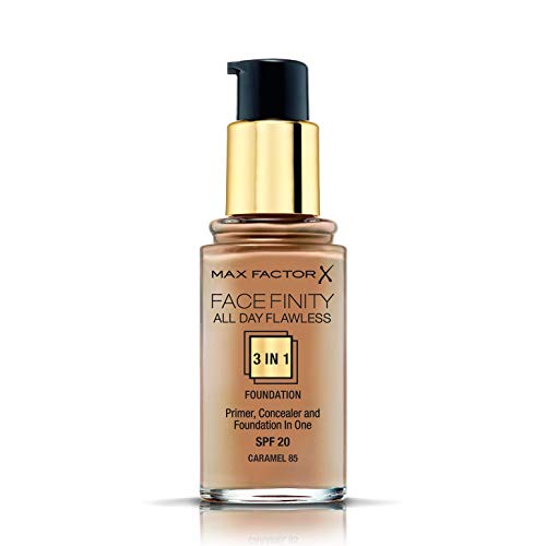 Max Factor Facefinity All Day Flawless 3 In 1 Foundation SPF 20, No. 90 Toffee