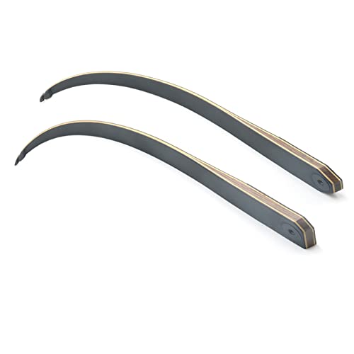 Black Hunter Recurve Bow Limbs Replacement 30lbs,35lbs,40lbs,45lbs,50lbs,55lbs,60lbs