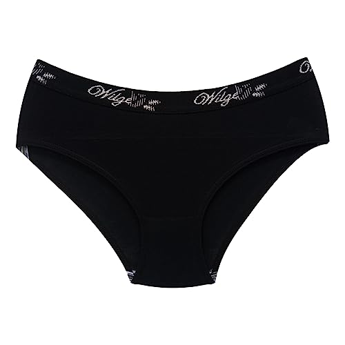 3 Calcinhas Adolescente Tanga Cotton Menina Moça Cós Cintura Tamanho:M;Cor:Sortidos