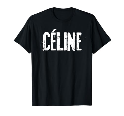 Céline Hi My Name Is Name Tag Maglietta