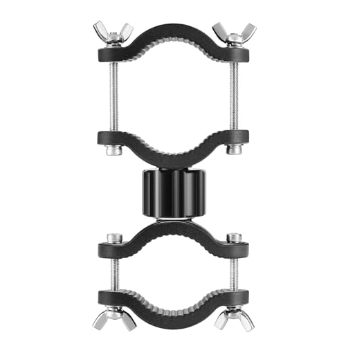 LIGHTFE Aluminum Bike Light & U Lock Mount 360° Rotatable