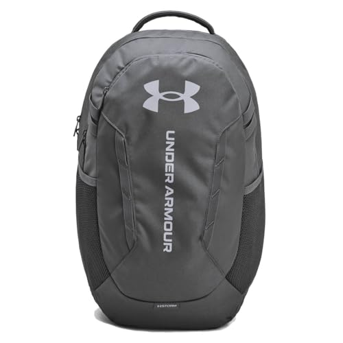 Under Armour Hustle 6.0 wasserabweisenRucksack - Castlerock/Stahl