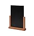 Produktbild POV® Kreidetafel Tischaufsteller Holz, teak, DIN A4