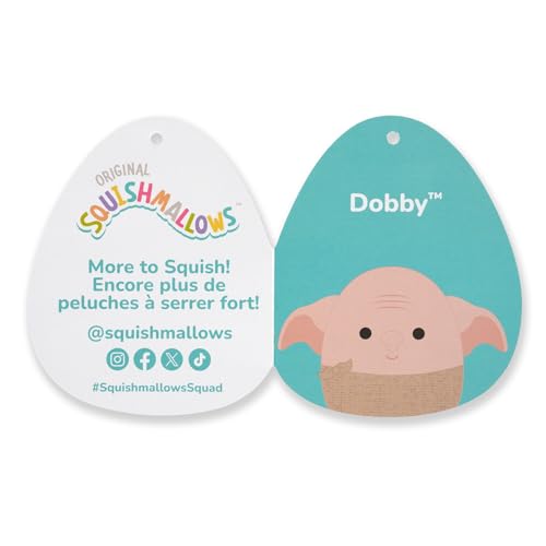 Squishmallows Original “Harry Potter” 10-Inch Dobby Plush - Ultrasoft Official Jazwares Plush (Medium-Sized) by Squishmallows - Image 3