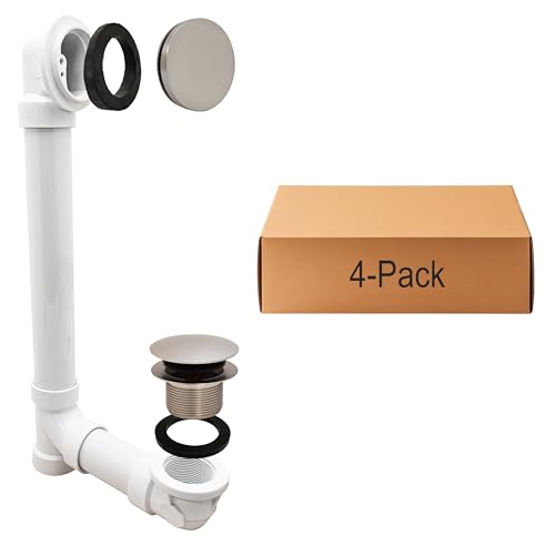 Westbrass 493244H-4-07 Bath Waste & Overflow Assembly