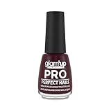 Glam’Up Paris - Vernis à Ongles XL Pro - Vernis Professionnel Haut de Gamme - Séchage Rapide - Haute Couvrance - Longue Tenue - Pinceau Ultra Large - Effet Gel - 18 ml - N°417 - Dark Red