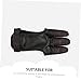 OHPHCALL Djustable Archery Finger Guard Bow Glove Wear-Resistant Bow Finger Protector Portable for Hunting Outdoor Sports