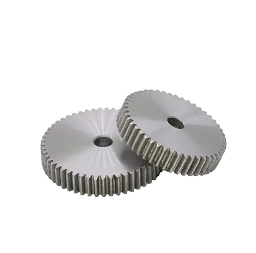 Straight Steel Spur Gear Motor 1pcs 1-Mode Spur Gear Teeth Number 33-51 Outer Diameter 35mm-53mm Thickness 10mm Carbon Steel Motor(39 Teeth-OD 41mm)