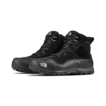THE NORTH FACE Bota de neve masculina com isolamento Snowfuse, Tnf Preto/Tnf Preto, 42