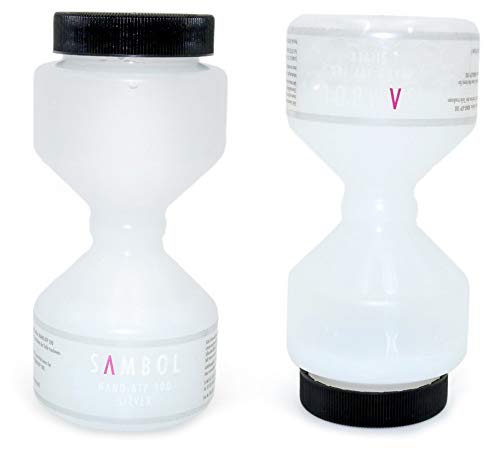 Sambol - Silber-Anlaufschutz ATP 100 Wäsche - 200 ml - auf wässriger Basis, geeignet für Silber, Silberbesteck, Gold, vergoldeten und versilberten Schmuck