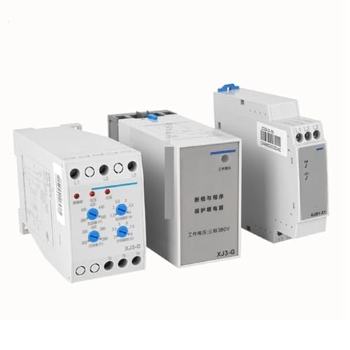 Relais de séquence et de protection marche/arrêt NJB1-X for XJ3-G XJ3-D, 380 V CA, contre les surtensions et les sous-tensions, 1 phase.(NJB1-X)