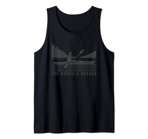 Norfolk Broads England Kayaking Water Sport Tank Top